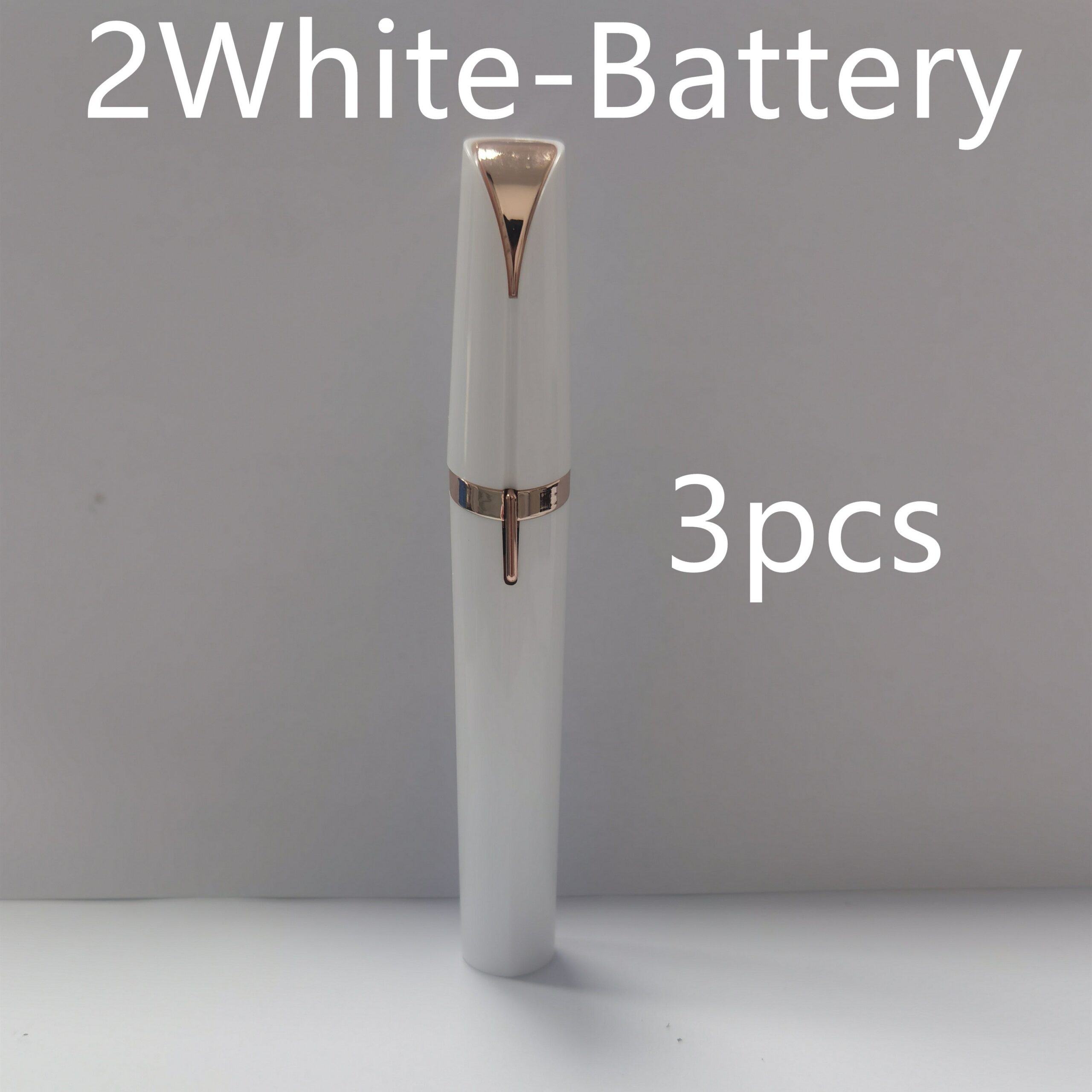 Mini Electric Eyebrow Trimmer Lipstick Brows Pen Hair Remover Painless Razor Epilator with LED Light - Image 9