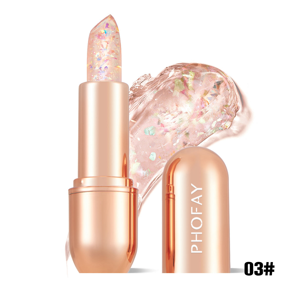 PHOFAY Moisturizing Jelly Warm Lipstick - Image 8