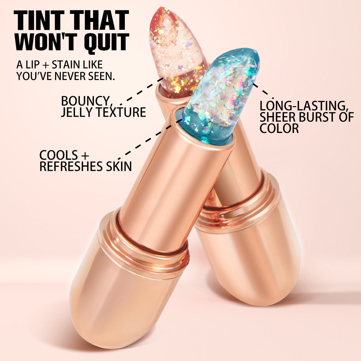 PHOFAY Moisturizing Jelly Warm Lipstick - Image 3