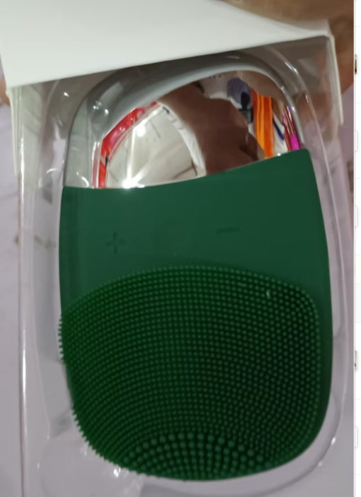 Mini Silicone Electric Face Cleansing Brush Electric Facial Cleanser Facial Cleansing Brush Skin Massager Skin Care Tools - Image 11