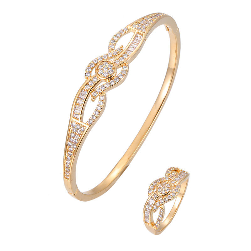 Simple And Stylish Womens Bracelet Ring - Image 4