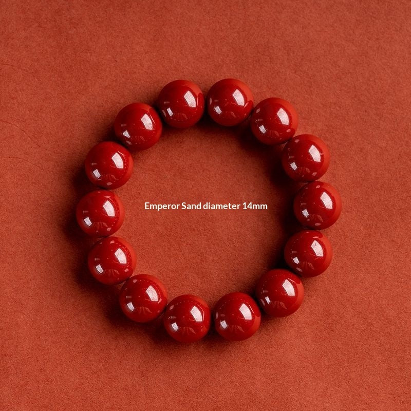 Imperial Sand Cinnabar Bracelet For Ones Zodiac Year In Red - Image 14