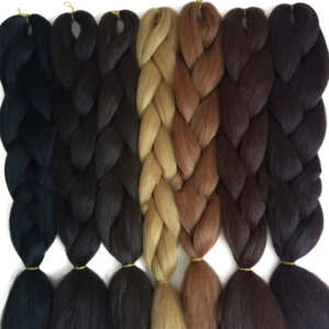 Hair extension braided hair