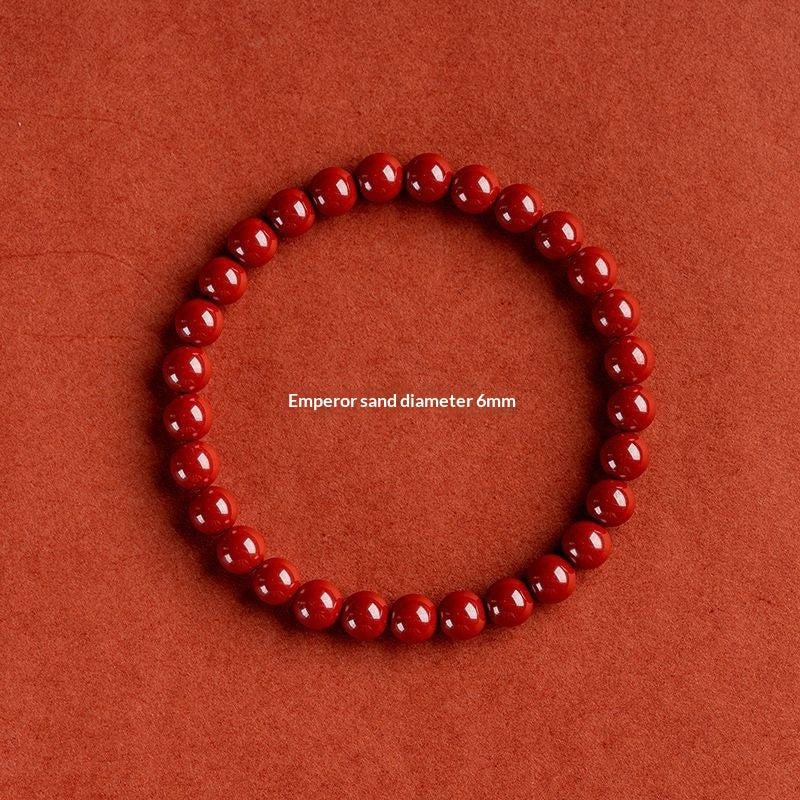 Imperial Sand Cinnabar Bracelet For Ones Zodiac Year In Red - Image 15