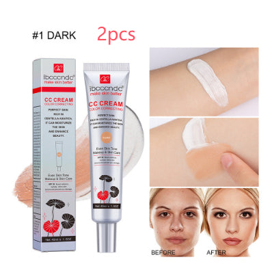 Moisturizing Correcting CC Cream Waterproof Anti-sweat Makeup Before Concealer Lasting Women Makeup Protect Skin Erborian Make - Image 13