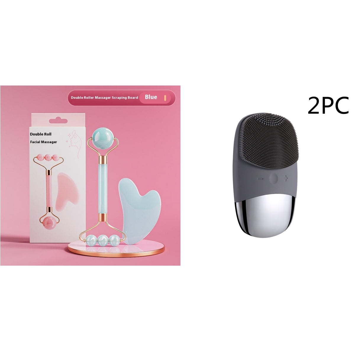 Mini Silicone Electric Face Cleansing Brush Electric Facial Cleanser Facial Cleansing Brush Skin Massager Skin Care Tools - Image 14