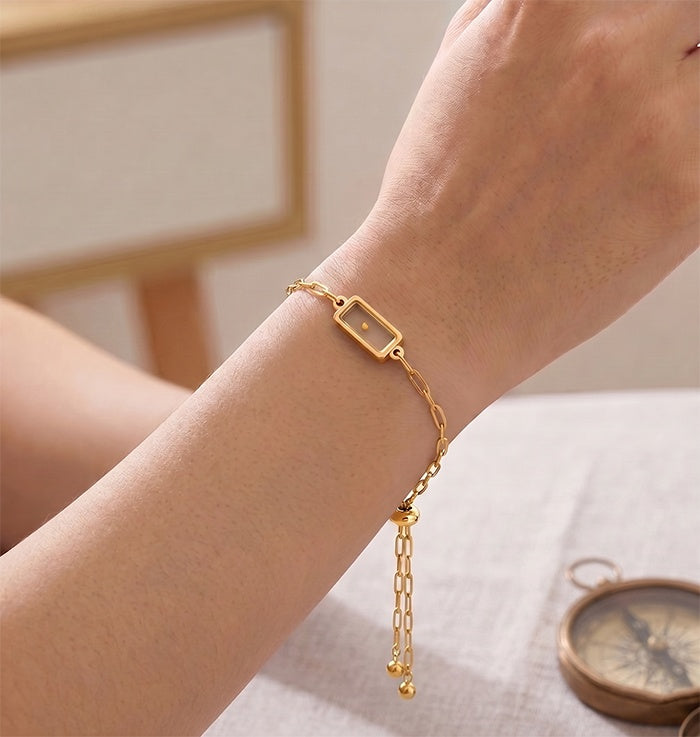 Real Mustard Seed Faith Bracelet For Women, 18K Gold Plated Stainless Steel Paperclip Chain, Adjustable Religious Christian Gift With Scripture Card - Image 5
