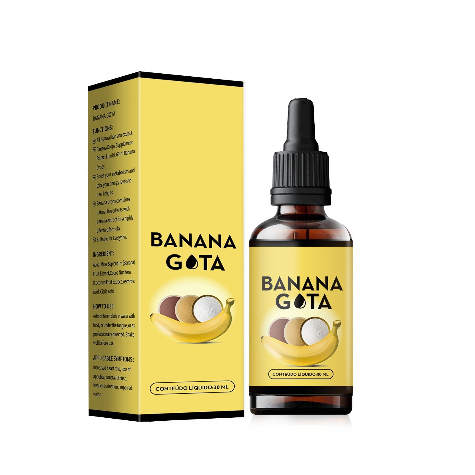 Health Boosting Body Shaping Supplement With Natural Banana Extract In Convenient Drop Form For Athletes - Image 5
