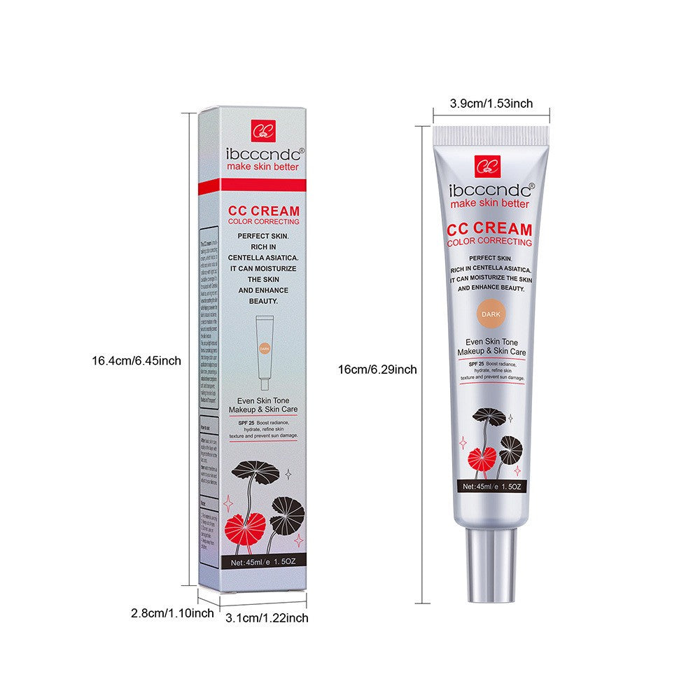 Moisturizing Correcting CC Cream Waterproof Anti-sweat Makeup Before Concealer Lasting Women Makeup Protect Skin Erborian Make - Image 6