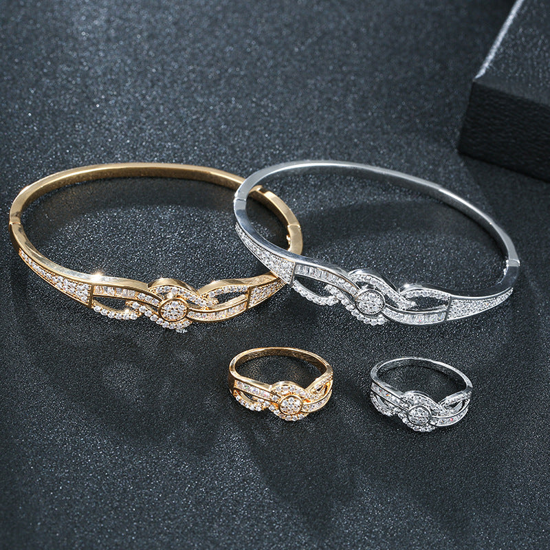 Simple And Stylish Womens Bracelet Ring - Image 3