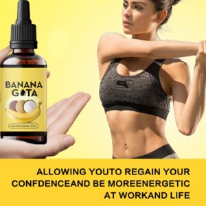 Health Boosting Body Shaping Supplement With Natural Banana Extract In Convenient Drop Form For Athletes
