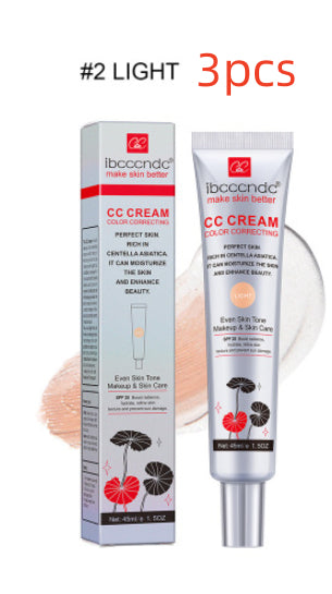 Moisturizing Correcting CC Cream Waterproof Anti-sweat Makeup Before Concealer Lasting Women Makeup Protect Skin Erborian Make - Image 12