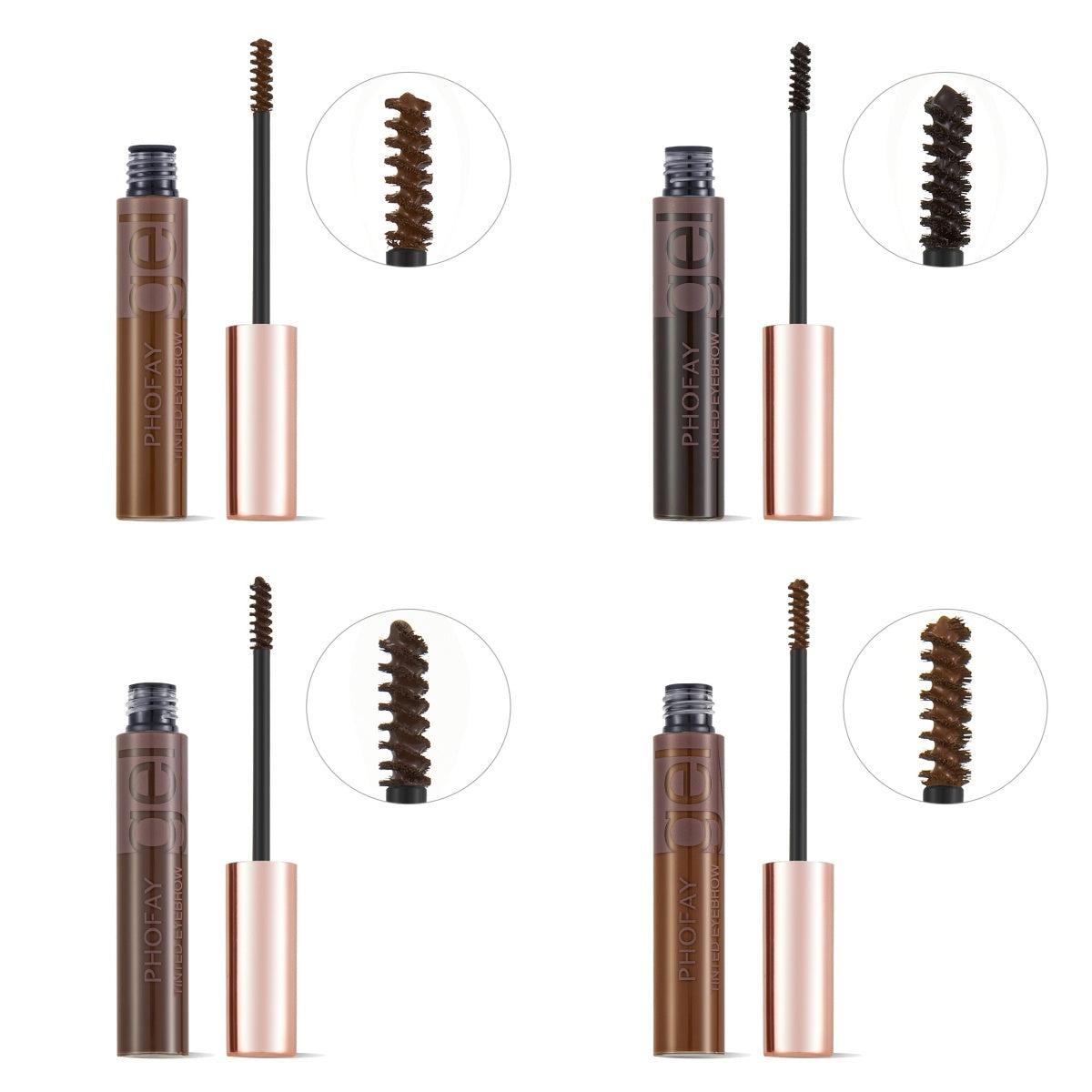 PHOFAY Tinted Eyebrow Gel - Image 11