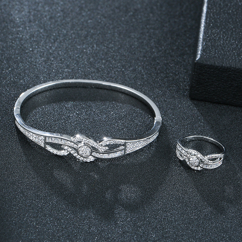 Simple And Stylish Womens Bracelet Ring - Image 2